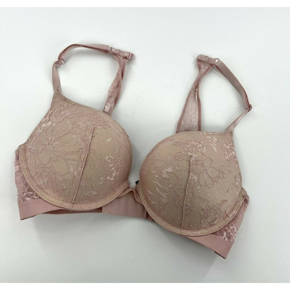 Victorias secret very sexy pushup bra size 32 D pink